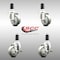 Service Caster 3 Inch 316SS Gray Poly Swivel 1-3/8 Inch Expanding Stem Caster Brake SCC, 2PK SCC-SS316EX20S314-PPUB-2-TLB-2-138 - alternate 5
